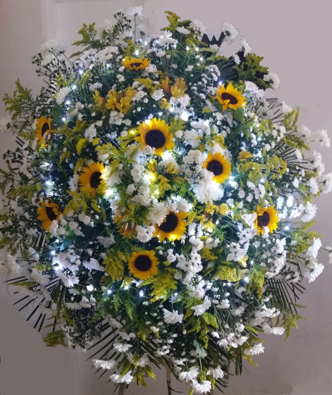 Coroa de flores